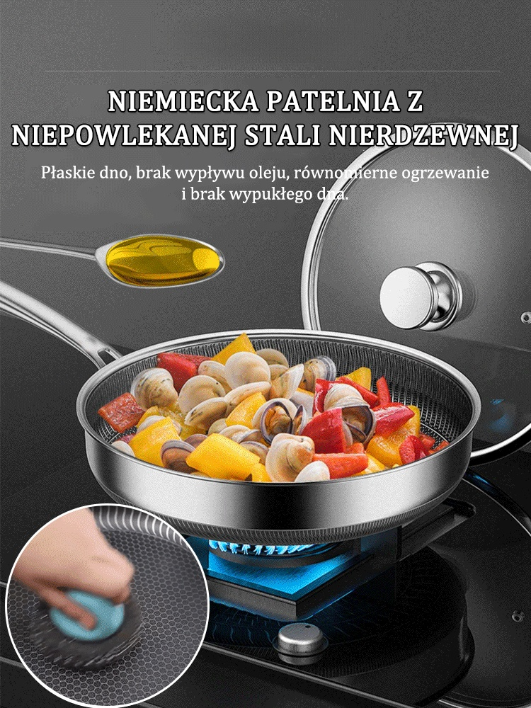 🍳 Non-stick, safe, and pro-grade stainless steel that's won the hearts of 5,000+ families!