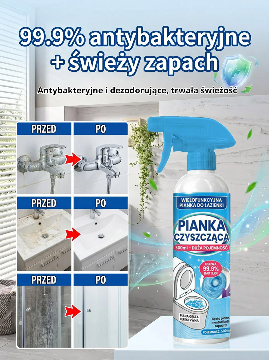 🌿Efekt w 3 sekundy! Bez szorowania, rozpuszcza 10-letni brud!