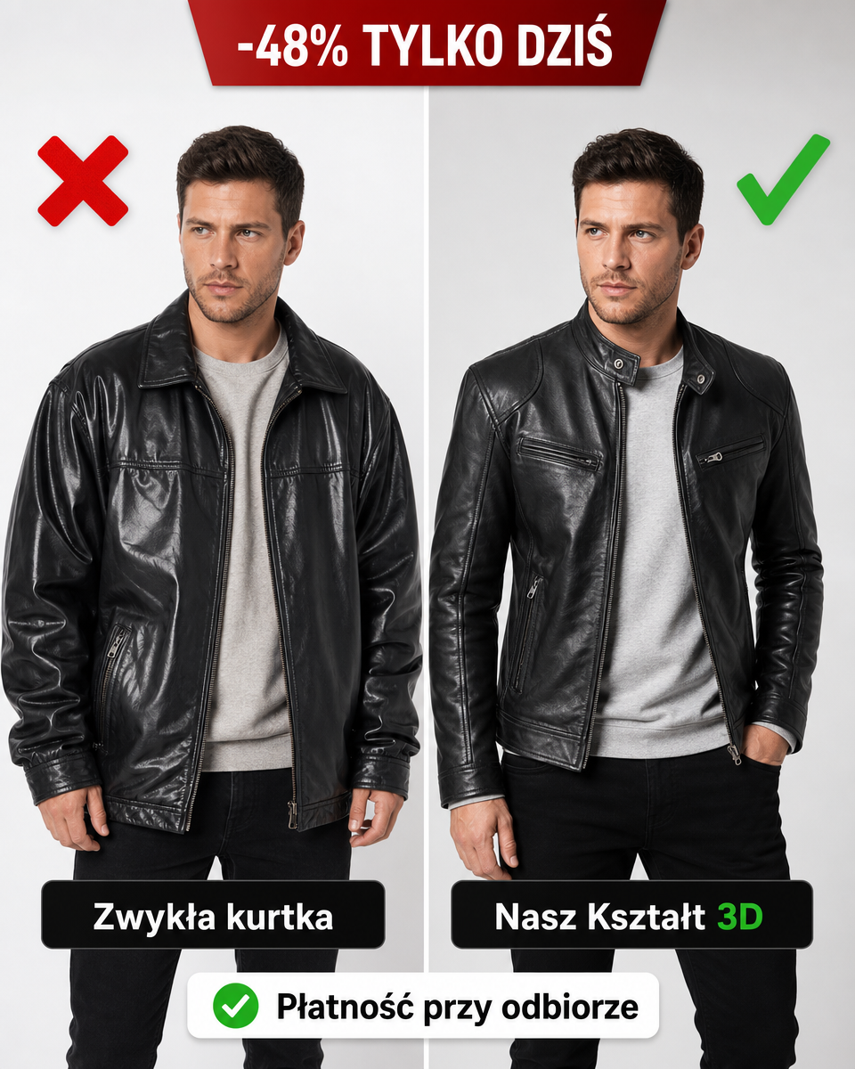 ✨Koniec z workowatym krojem! Krój 3D ukrywa brzuch i tworzy idealną sylwetkę w kształcie V.
