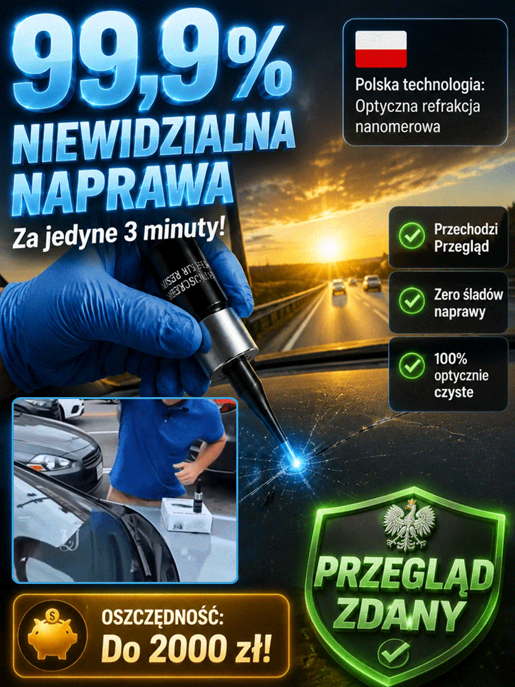 Zaoszczędź tysiące na naprawie szyby samochodowej! 🚗 Kompleksowy zestaw do samodzielnego usuwania pęknięć po kamieniach w zaledwie 3 minuty. ⏱️