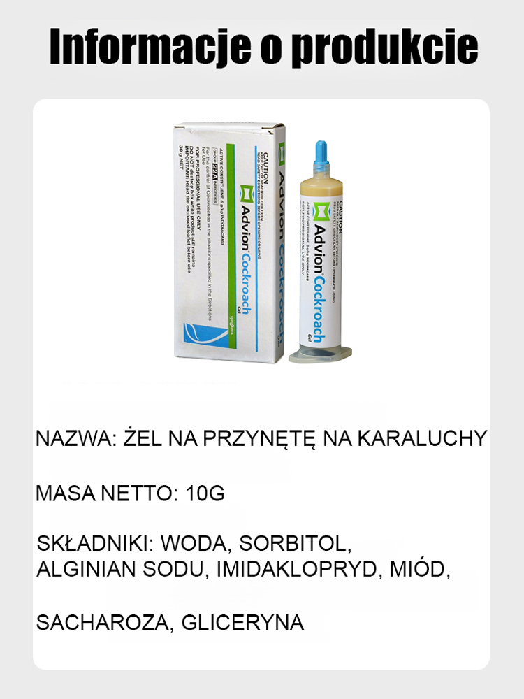 🌟Środek na karaluchy z USA, sprzedany w ponad 300 milionach egzemplarzy, cieszący się zaufaniem setek tysięcy rodzin! 💪