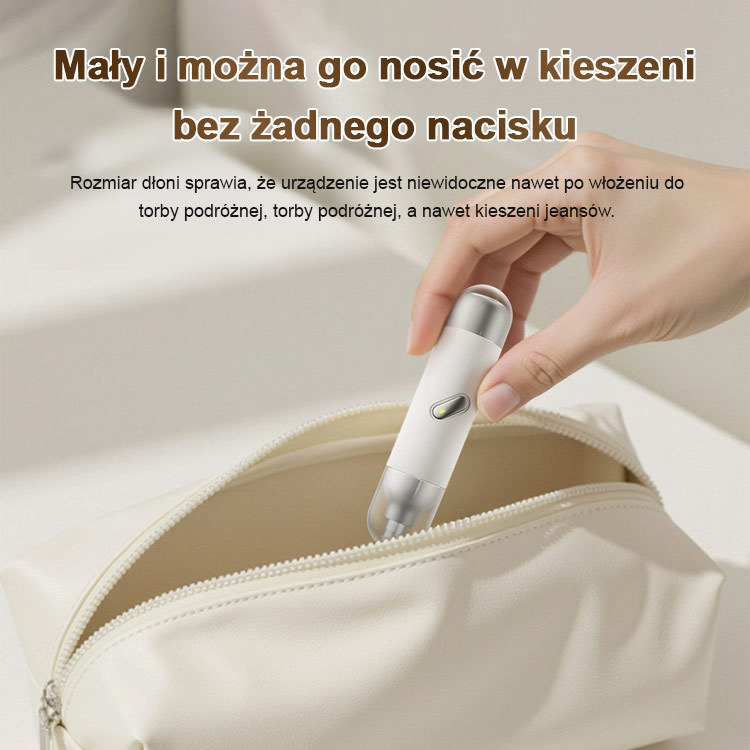 🔥Konstrukcja z dwiema głowicami sprawia, że ​​oczyszczanie twarzy jest bardziej kompleksowe i wygodne🔥