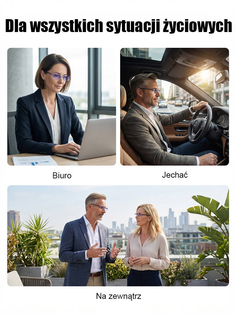 【Przywróć wzrok do jasności sprzed 20 lat】Okulary do czytania Smart Zoom Comfort🔥Bezpośrednio z fabryki. Zostało 45 par. Zamów teraz.