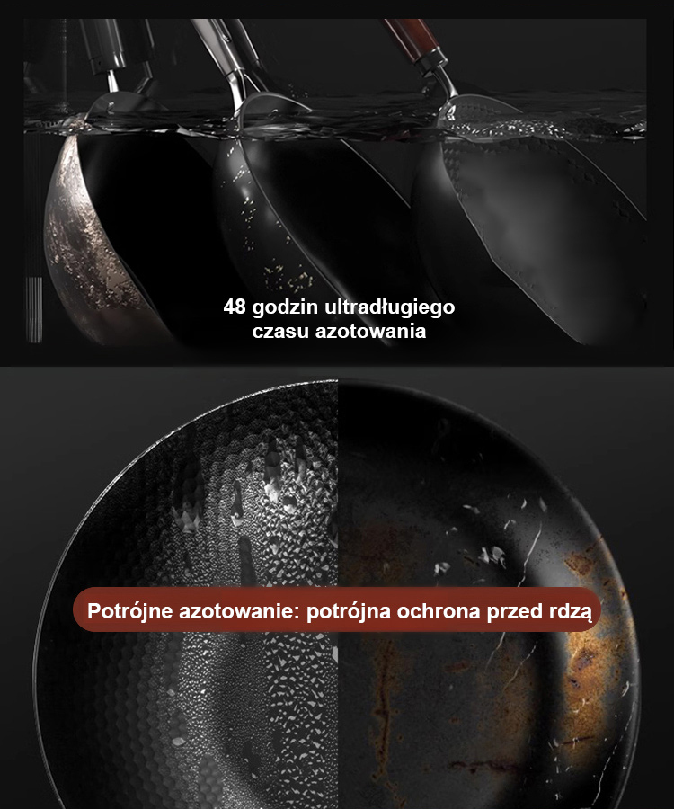 🔥Zdrowa, niepowlekana patelnia z powłoką zapobiegającą przywieraniu, umożliwiająca łatwe i pyszne gotowanie🔥