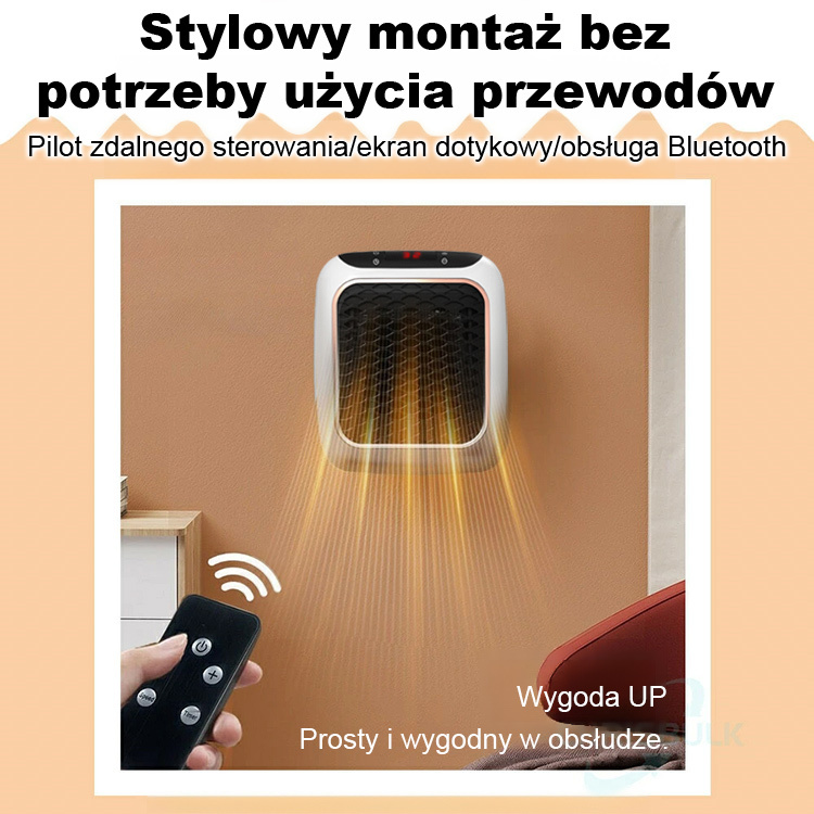 🔥Ciepło jest wszędzie – poznaj bezprzewodowy grzejnik ścienny🔥