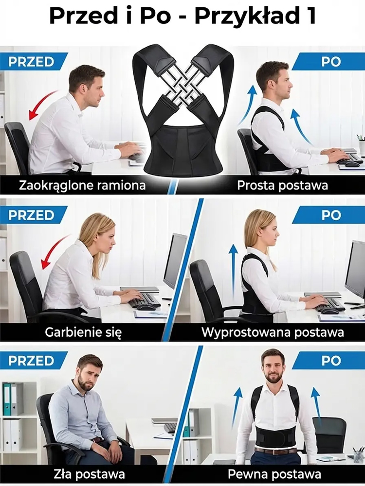 ⚡ ODZYSKAJ PROSTĄ POSTAWĘ BEZ ŻMUDNYCH ĆWICZEŃ!