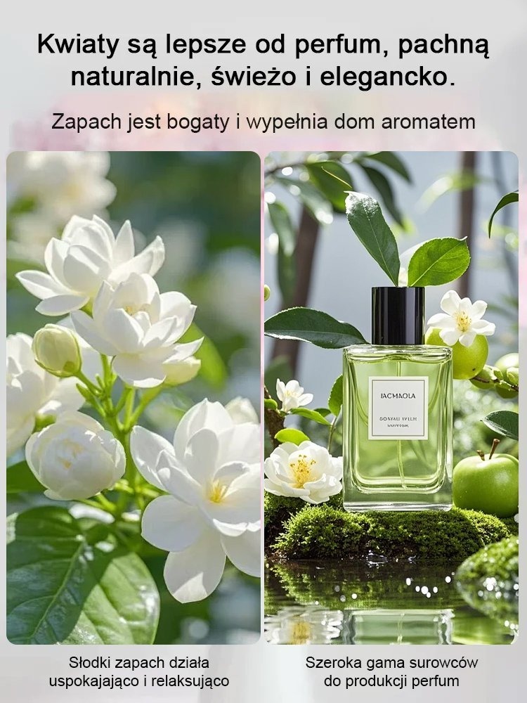 🌿 【Woń roznosząca się na tysiące mil】 Pełen aromatu wodospad jaśminowy, gdy rozkwita, można go poczuć na całej ulicy