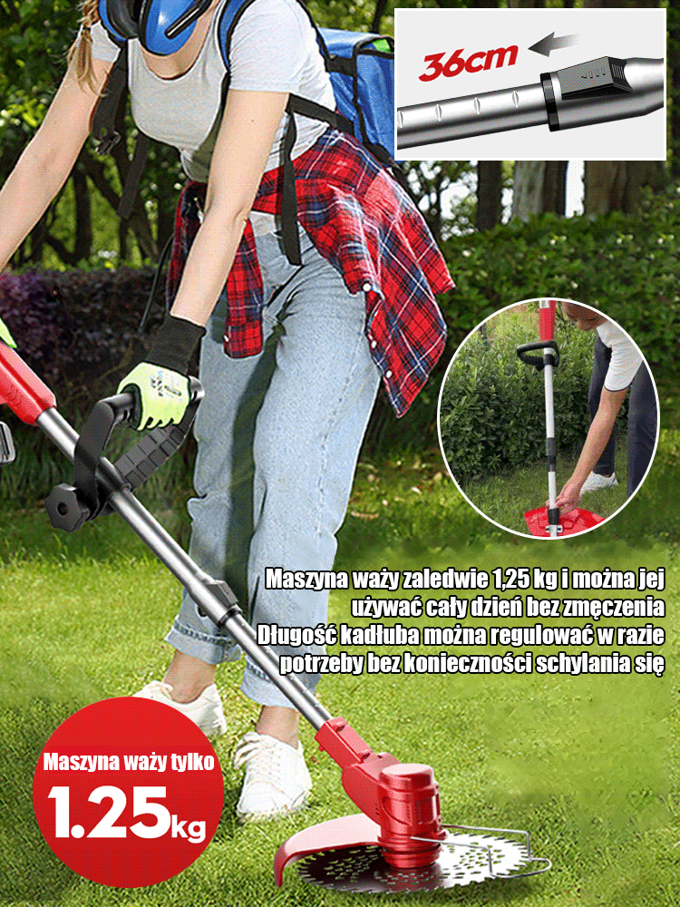  ⚔️ Tnie gałęzie jak masło! Wzestawie stalowe tarcze do najtwardszych krzewów.