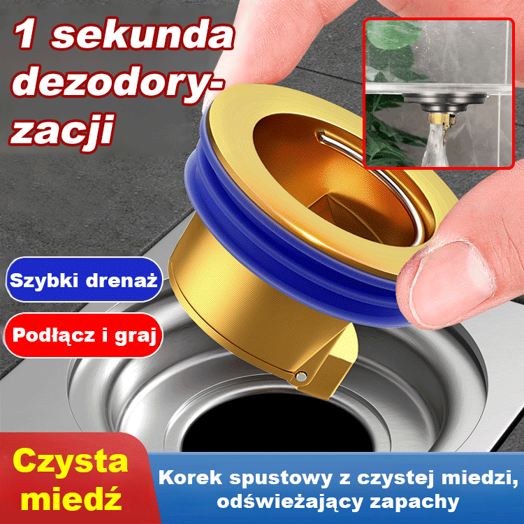 🏆Urządzenie zapobiegające cofaniu się zapachów i chroniące przed insektami z rdzeniem grawitacyjnym.🏆