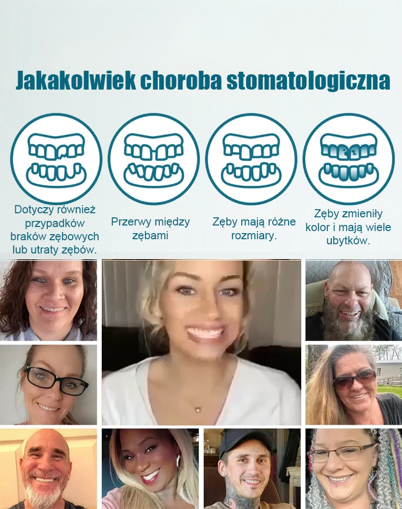 Odzyskaj swój uśmiech w 2 minuty! 🦷 Koniec z drogim dentystą!