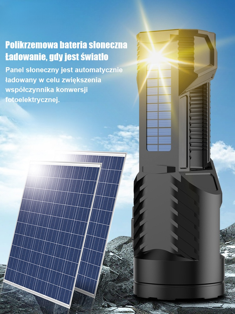 🔥Superjasny reflektor zewnętrzny, oświetlający odległość🔥