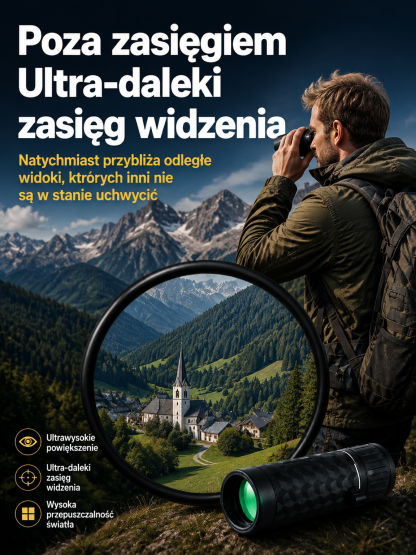 🔥Odkryj obraz o niesamowitej ostrości i zasięgu, o jakim dotąd mogłeś tylko marzyć! 