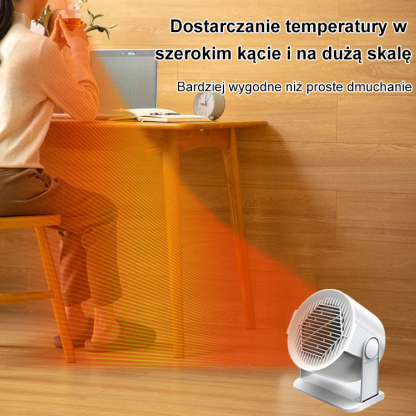 🔥Może szybko zwiększyć temperaturę w pomieszczeniu i stworzyć ciepłe i komfortowe środowisko domowe🔥