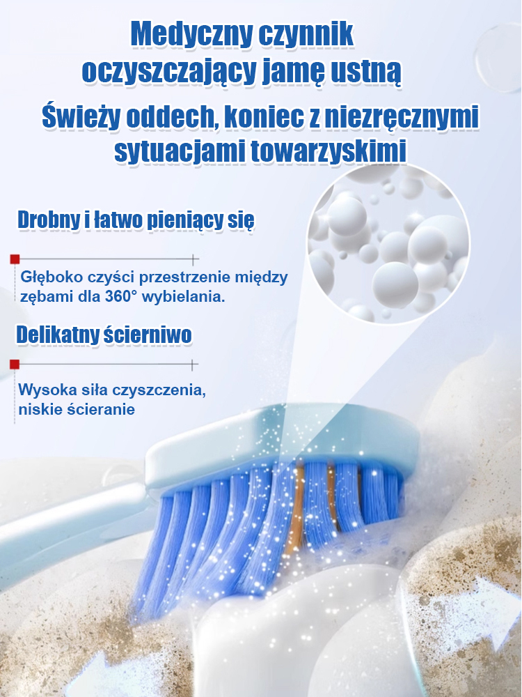 ✨Żegnaj żółte zęby w 7 dni! Probiotyczna pasta do zębów 💖 Pewność uśmiechu podczas robienia zdjęć 😄