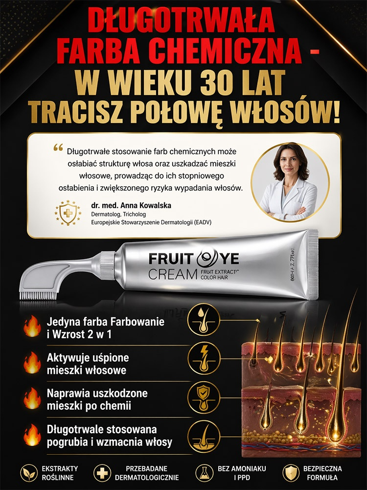  🌿0% Amoniaku i PPD | 99% Pokrycia Siwizny! Naturalna Farba Ziołowa w Piance – Zapomnij o Drogich Salonach i Zniszczonych Włosach!