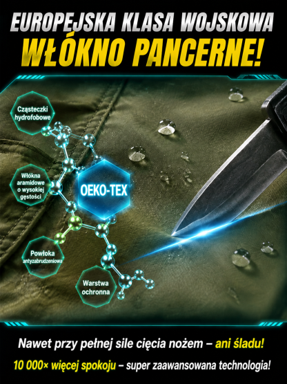 🛡️Pancerne Spodnie Robocze i Outdoorowe (50 000 Testów) – Wodoodporne, Szybkoschnące, Pas Elastyczny +5 cm