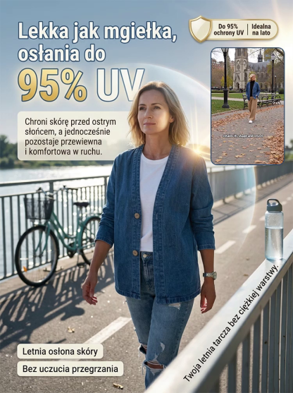 ✨Zapomnij o fałdkach! Krój H-Line wysmukla sylwetkę o 10 kg. 100% bawełna, zero gniecenia.