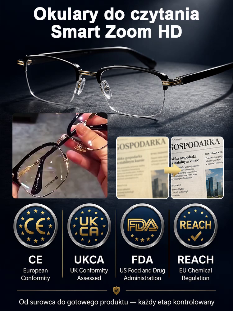 Widzisz wyraźnie z każdej dali! 👓 Inteligentne zoom