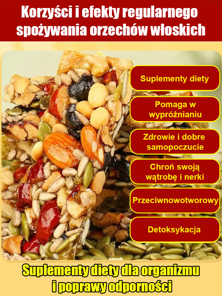 🌿 Ośmioziarnisty placek z żeń-szenia i astragalusa 💪 Wzmacnia i odżywia, nie podnosząc poziomu cukru 🚫 Bez cukru, zdrowy i syty