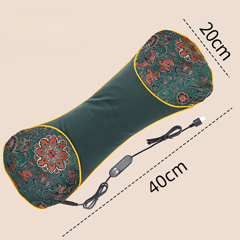 ✨Poduszka z bylicy z ogrzewaniem elektrycznym, ulga w bólu szyi w 10 minut!✨