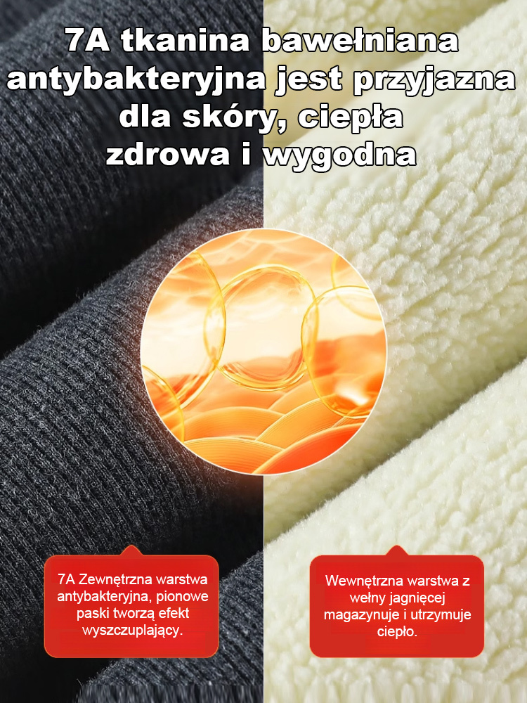 🔥Ciepłe legginsy z wysokim stanem i skórą jagnięcą, modelujące brzuch, idealne na każdą pogodę🔥