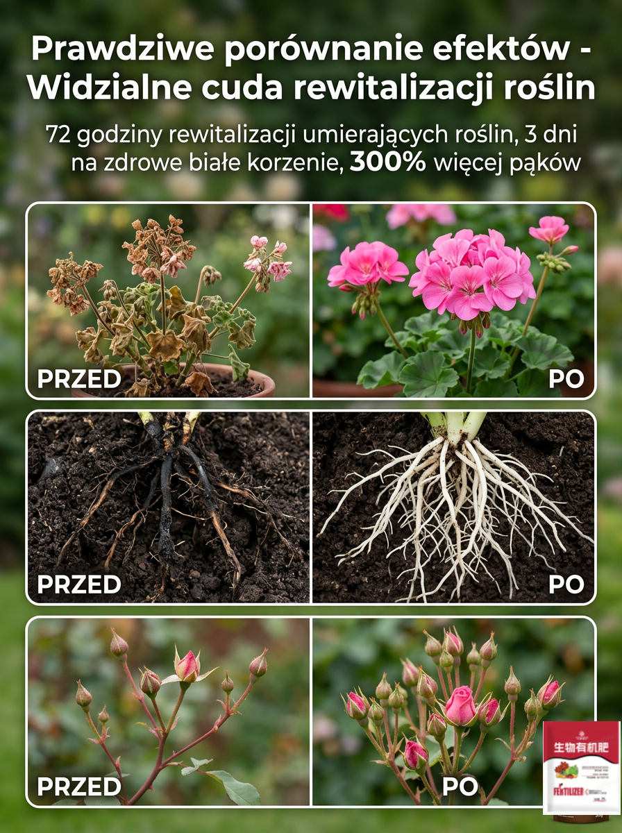  🌿Koniec z żółtymi liśćmi i gniciem! Silnie poprawia strukturę ziemi, rośliny piją "odżywczą zupę" każdego dnia!