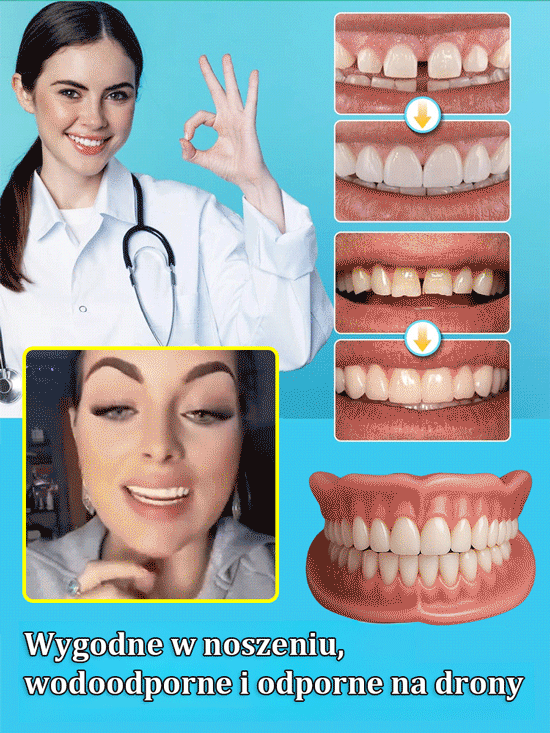🔴Tak jakby mieć własne zęby, a nawet wygodniej! 🔴