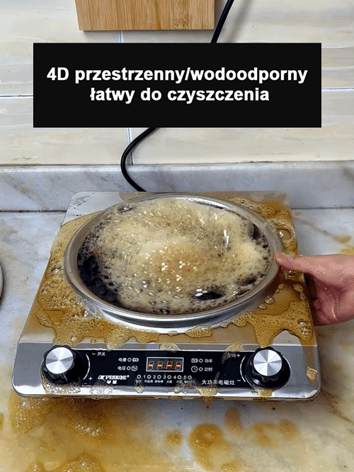 🔥Wysokowydajna, szybko nagrzewająca się kuchenka indukcyjna🌟Duża moc, wklęsła konstrukcja, odpowiednia do różnych potrzeb kulinarnych