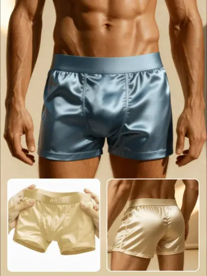 ✨Silk-like smoothness, breathable and sweat-free, with a barely-there feel and tailored cut to prevent rolling