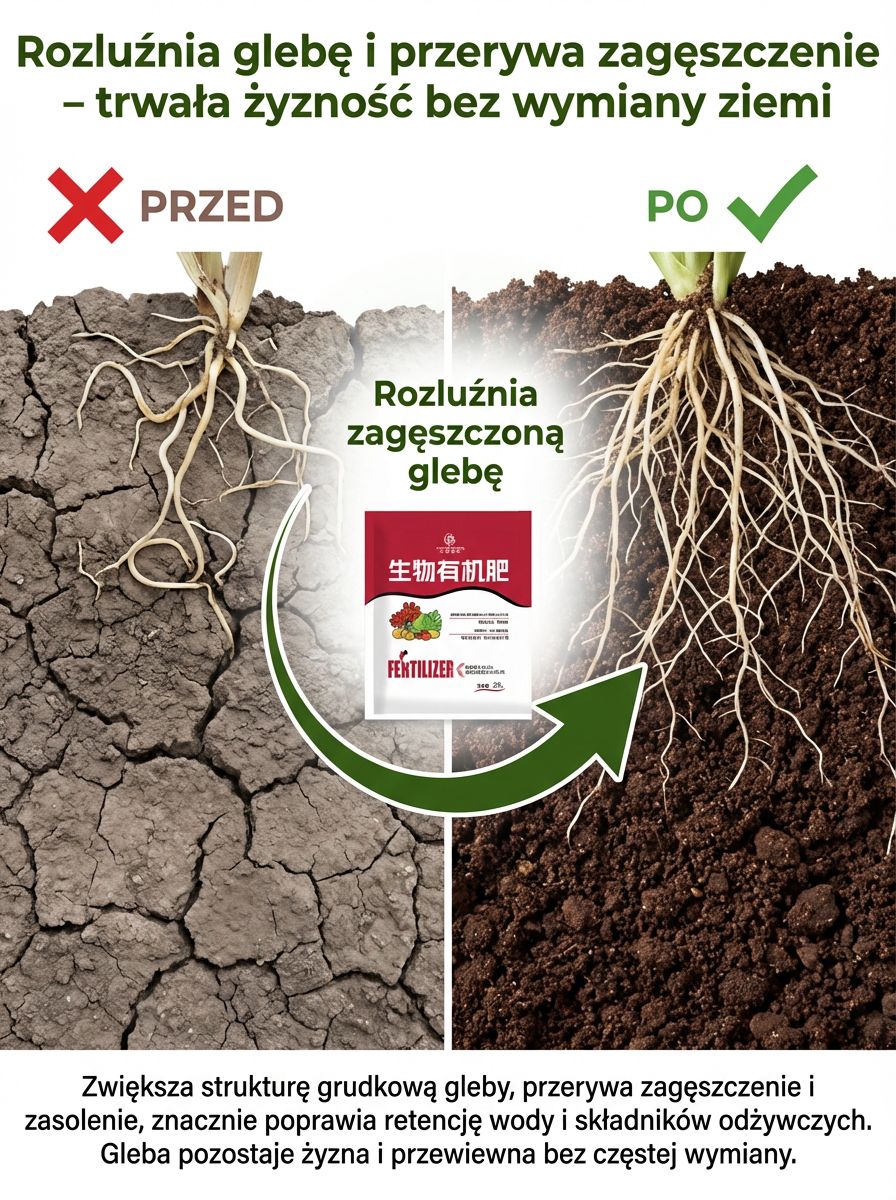  🌿Koniec z żółtymi liśćmi i gniciem! Silnie poprawia strukturę ziemi, rośliny piją "odżywczą zupę" każdego dnia!