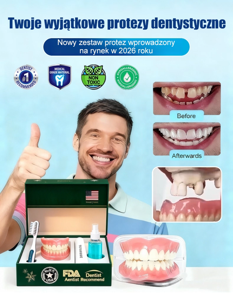 Odzyskaj swój uśmiech w 2 minuty! 🦷 Koniec z drogim dentystą!