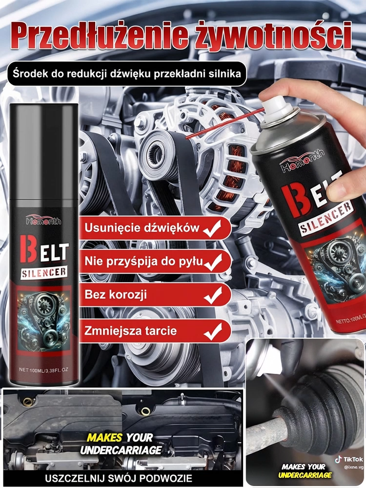 💡Jeden natrysk natychmiast eliminuje hałas, szybko działający w ciągu 5 minut