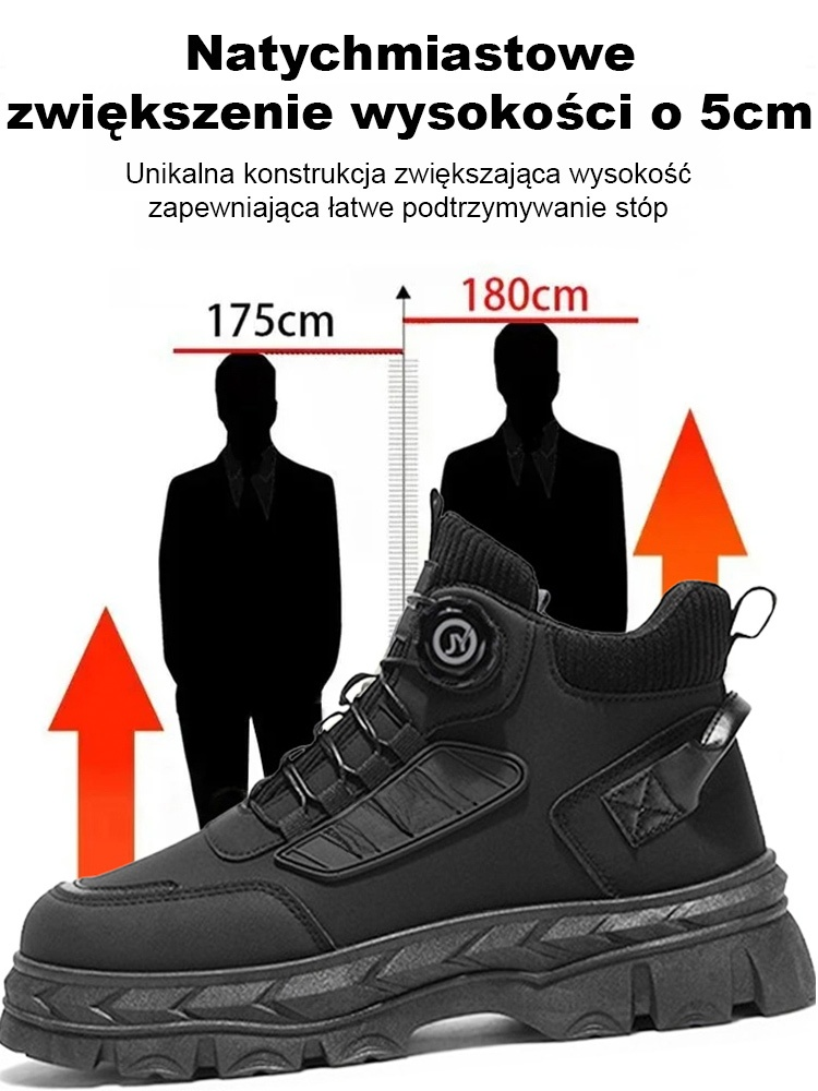 🚀Buty w 3 sekundy bez sznurówek - kultowe Martin, które dodadzą Ci 5 cm wzrostu! ✅ Optycznie wyszczuplą nogi, bez zbędnej masy