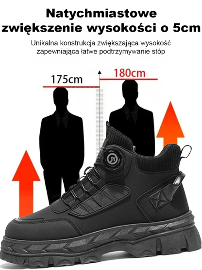 🚀Buty w 3 sekundy bez sznurówek - kultowe Martin, które dodadzą Ci 5 cm wzrostu! ✅ Optycznie wyszczuplą nogi, bez zbędnej masy