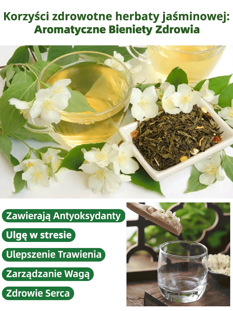 🌿 【Woń roznosząca się na tysiące mil】 Pełen aromatu wodospad jaśminowy, gdy rozkwita, można go poczuć na całej ulicy