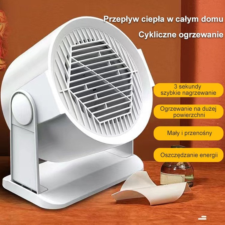 🔥Może szybko zwiększyć temperaturę w pomieszczeniu i stworzyć ciepłe i komfortowe środowisko domowe🔥