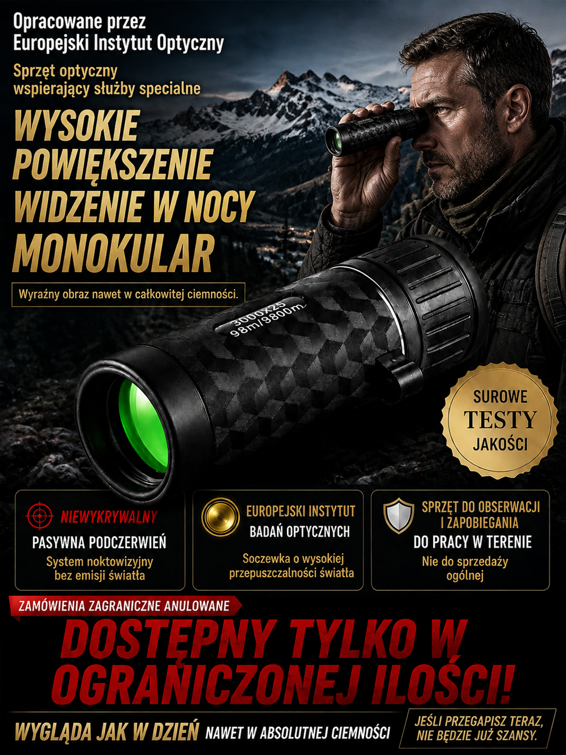 🔥Odkryj obraz o niesamowitej ostrości i zasięgu, o jakim dotąd mogłeś tylko marzyć! 
