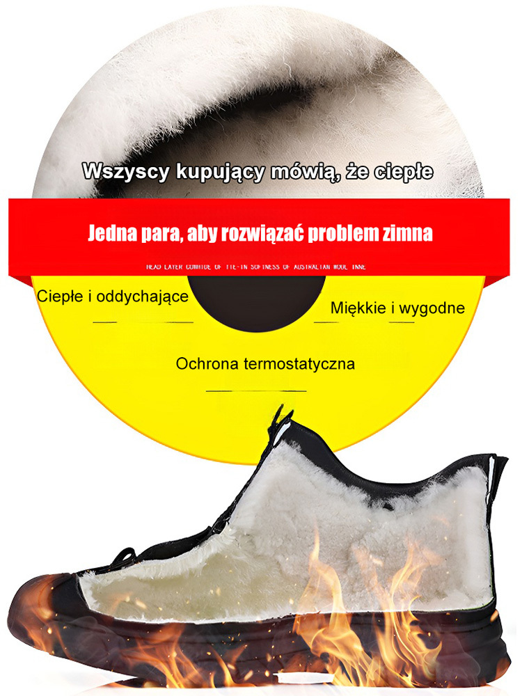 ❄️ Buty zimowe z gwarancją ciepła do -30°C, ocieplane kozaki z naturalnej skóry, wodoodporne i odporne na mróz