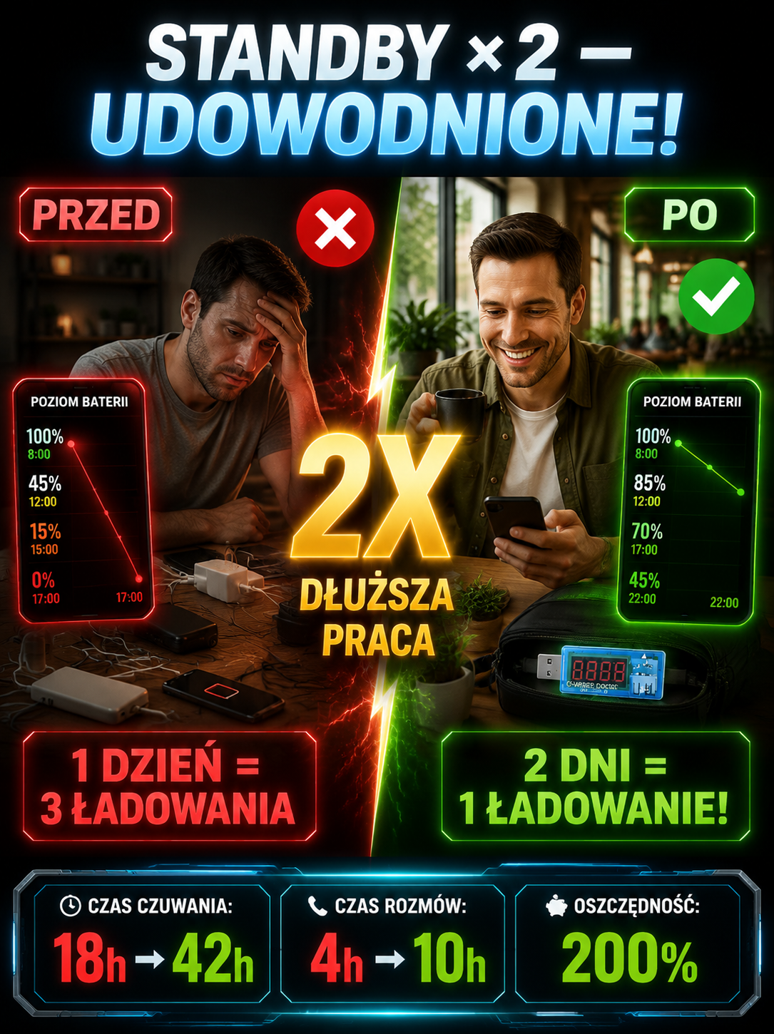 📱 Rozwiąż problem przegrzewania i zalania telefonu! Inteligentny naprawiacz smartfonów! Idealnie kompatybilny ze wszystkimi markami! 🌐