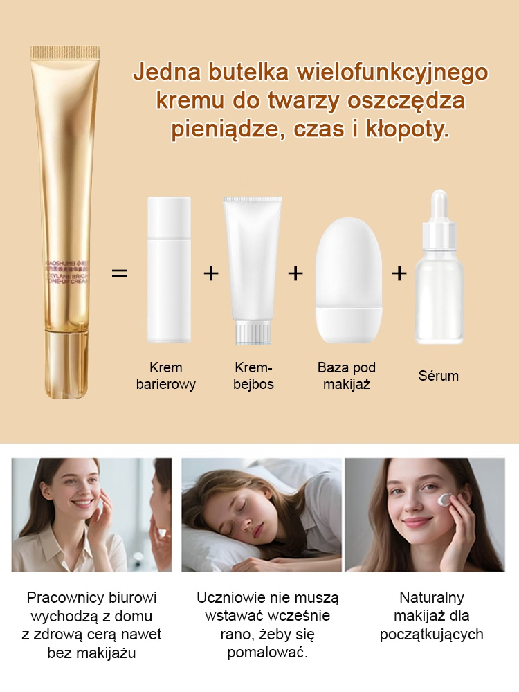 Naturalny krem rozświetlający – wystarczy jedno użycie✨, aby skóra rozkwitła świeżym blaskiem🎉