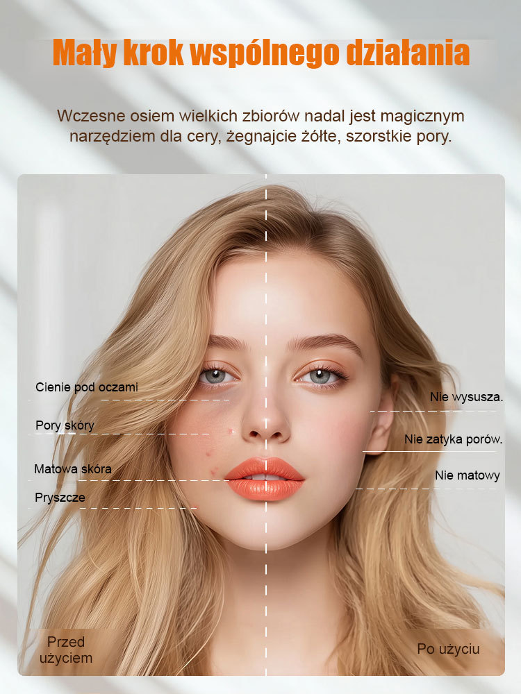 💡Im więcej używasz, tym bardziej promienna skóra! Nasza 5-krotna podkład z witaminą C ✨ żegnaj matowej, nierównej skórze 💡