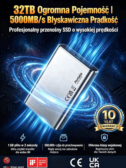 🔥Wyjątkowo cienki i wydajny dysk SSD SL-32T