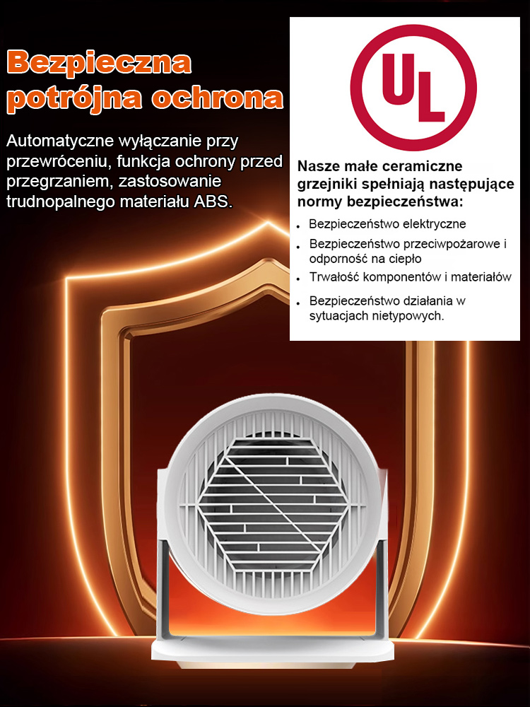 🔥Kompleksowy sprzęt do ogrzewania domu 🌡️ Wiele regulowanych ustawień, które spełniają różne potrzeby związane z ciepłem