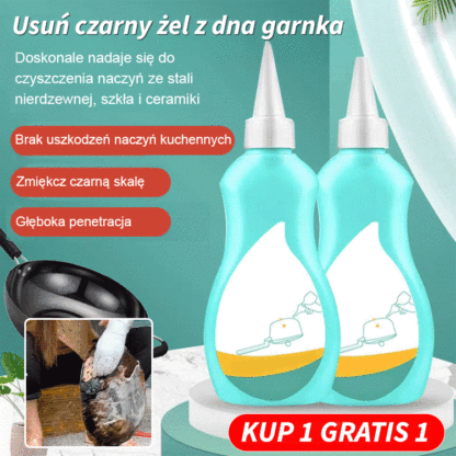 ✨Wysoce skuteczny środek do usuwania plam z dna garnków, 💡łatwo przywraca pierwotny blask przyborom kuchennym.