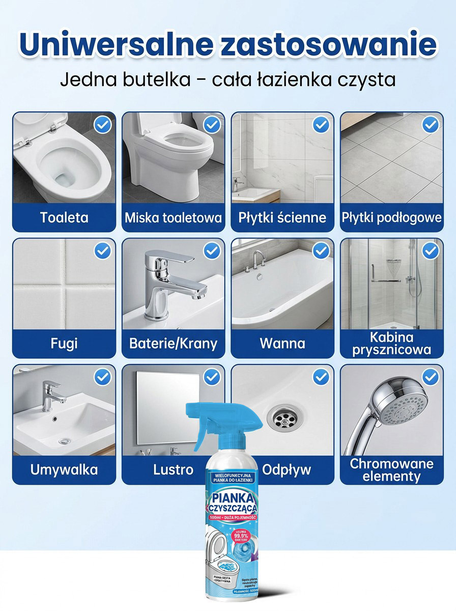 🌿Efekt w 3 sekundy! Bez szorowania, rozpuszcza 10-letni brud!