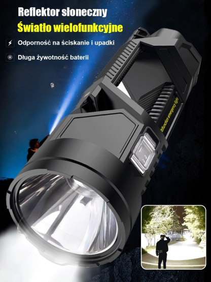 🔥Superjasny reflektor zewnętrzny, oświetlający odległość🔥