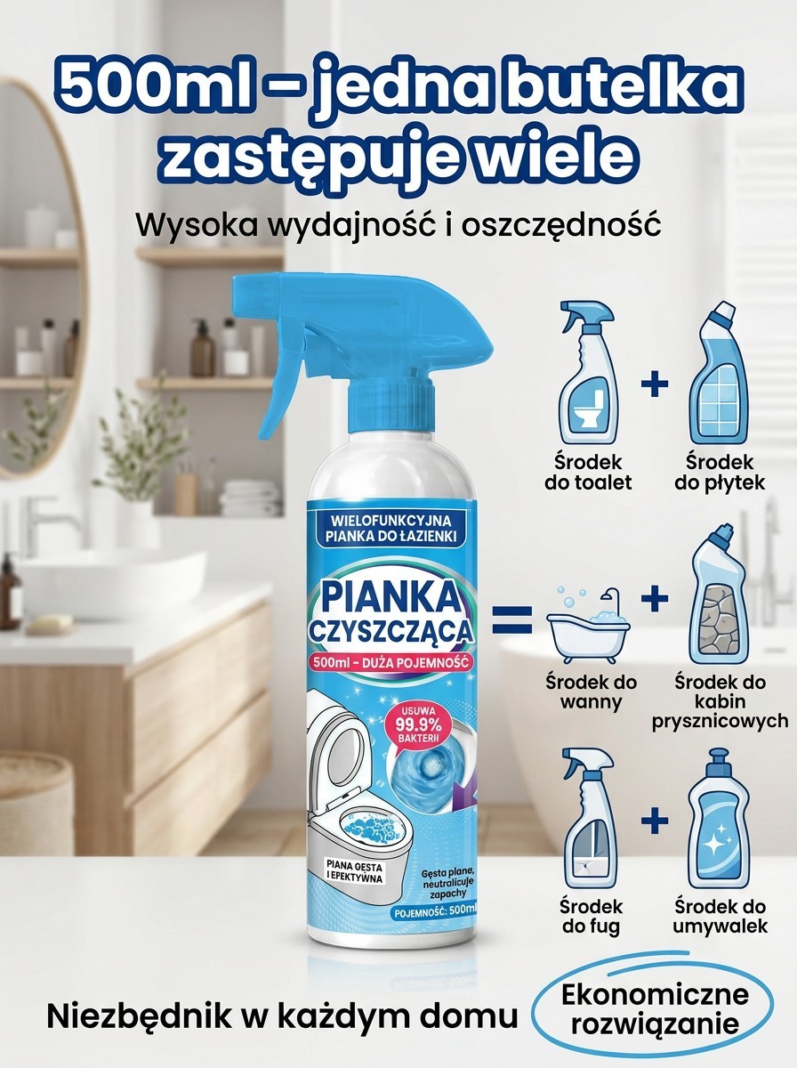 🌿Efekt w 3 sekundy! Bez szorowania, rozpuszcza 10-letni brud!