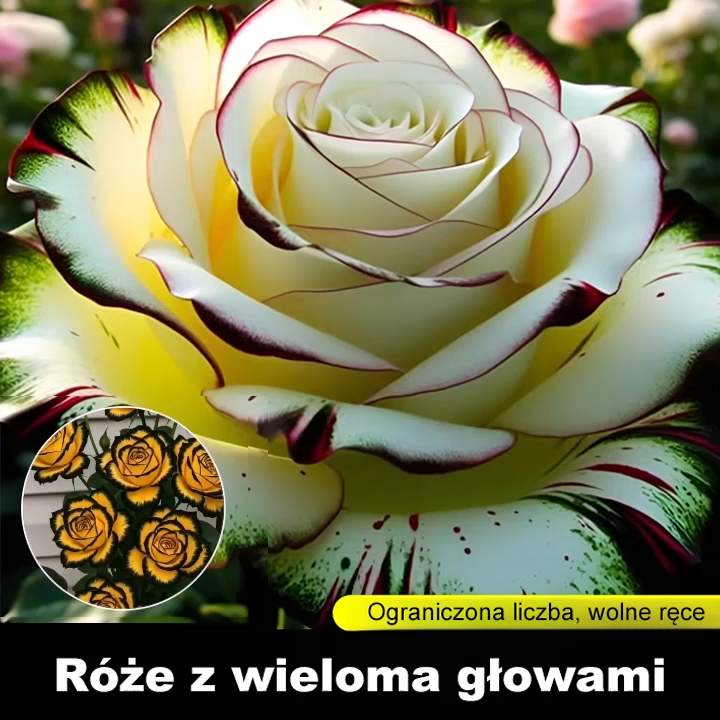 🌸Technologia kosmiczna pozwoliła nam wyhodować tę różę o wyjątkowej odporności na mróz i niesamowitej życiowej sile🌸