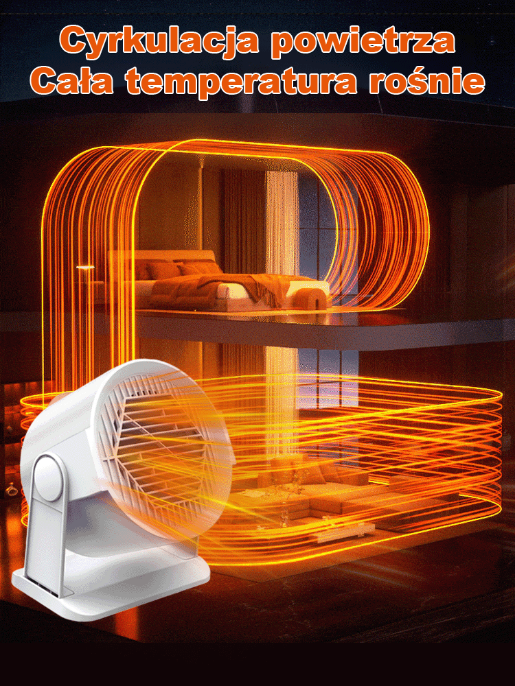 🔥Kompleksowy sprzęt do ogrzewania domu 🌡️ Wiele regulowanych ustawień, które spełniają różne potrzeby związane z ciepłem