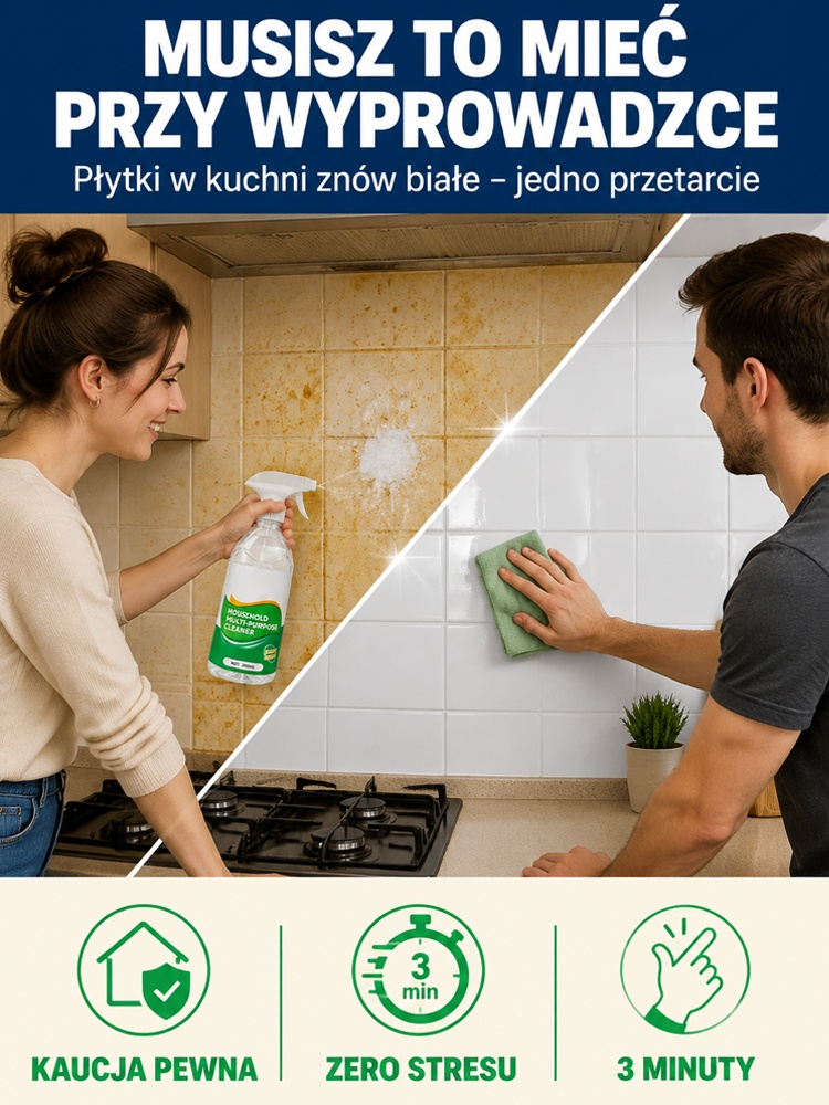 🔥 Szybko rozpuszcza stary tłuszcz: Penetruje i zmiękcza zaschnięty tłuszcz na okapie, kuchence, piekarniku i we frytkownicy beztłuszczowej – bez drastycznego szorowania!